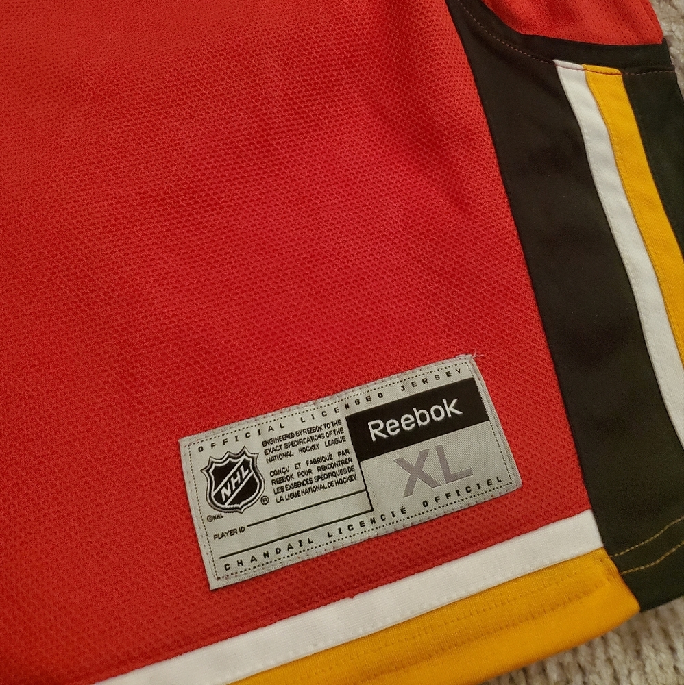 NHL Reebok Curtis Glencross Calgary Flames Home Premier Jersey - Picture 9 of 10